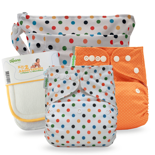 Kit Piscina de Fraldas Ecológicas Dipano Personalizado