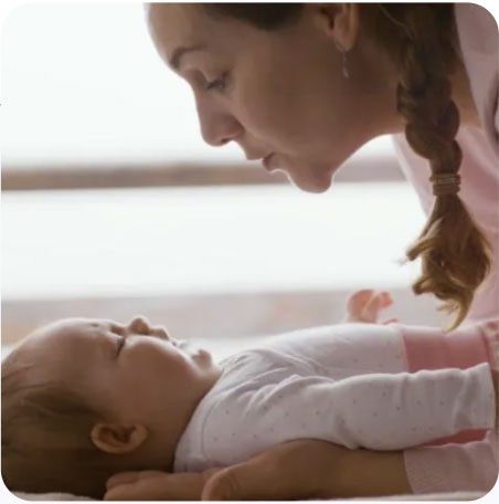 Bebês de fluxo intenso